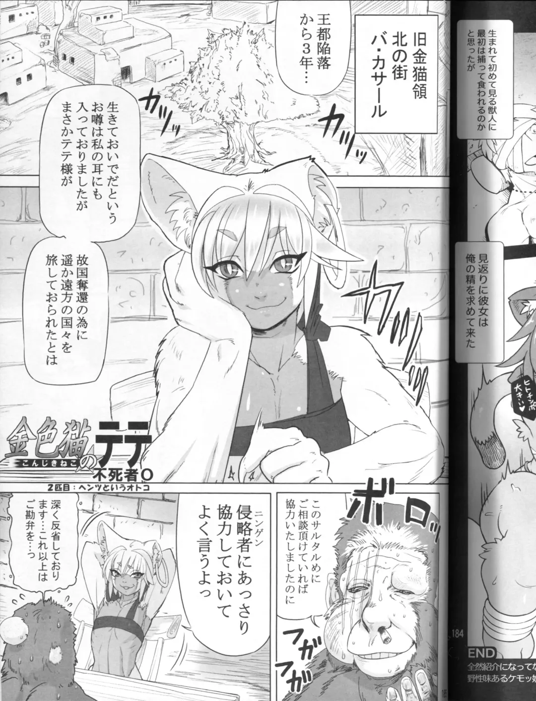 [Fusisya O] The Gold-Colored Cat Tete: The Immortal 0 Fhentai - Page 17