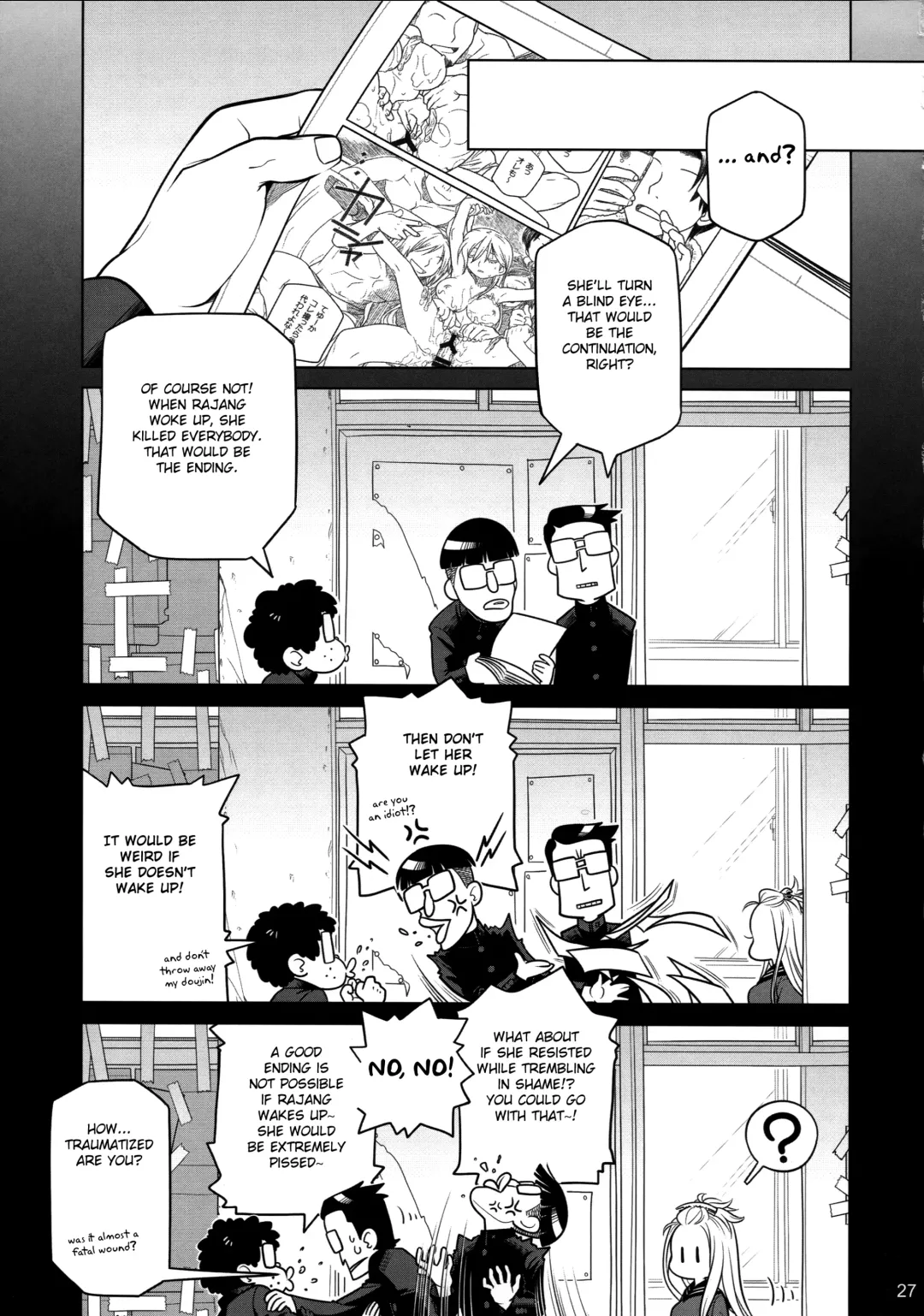 [Ootsuka Mahiro] Senpai-chan to Ore. Bangaihen - (Moto) Shinbunbu ga Senpai-chan no Usui Hon o Tsukuttemita. Fhentai - Page 27