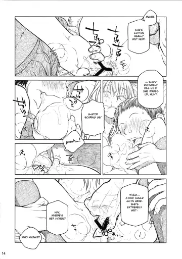 [Ootsuka Mahiro] Senpai-chan to Ore. Bangaihen - (Moto) Shinbunbu ga Senpai-chan no Usui Hon o Tsukuttemita. Fhentai - Page 14