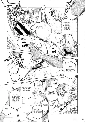 [Ootsuka Mahiro] Senpai-chan to Ore. Bangaihen - (Moto) Shinbunbu ga Senpai-chan no Usui Hon o Tsukuttemita. Fhentai - Page 23