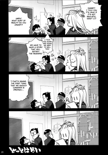 [Ootsuka Mahiro] Senpai-chan to Ore. Bangaihen - (Moto) Shinbunbu ga Senpai-chan no Usui Hon o Tsukuttemita. Fhentai - Page 28