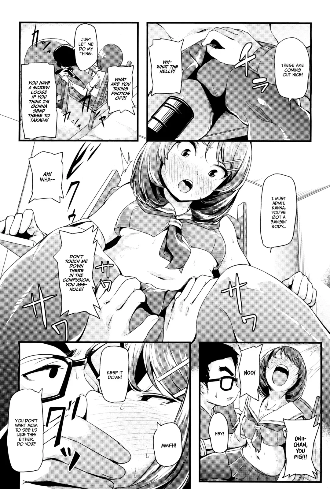 [Nukkoru] Namaiki Imouto Seisai Time! | Cheeky Sister Sanction Time! Fhentai - Page 10