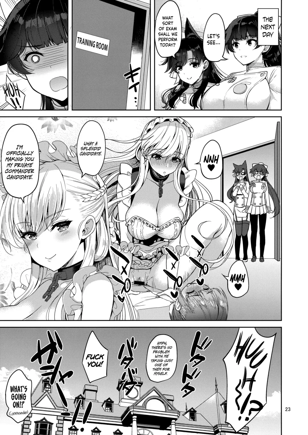 [Asahina Hikage] Atago-san to Takao-san | Atago and Takao Fhentai - Page 22