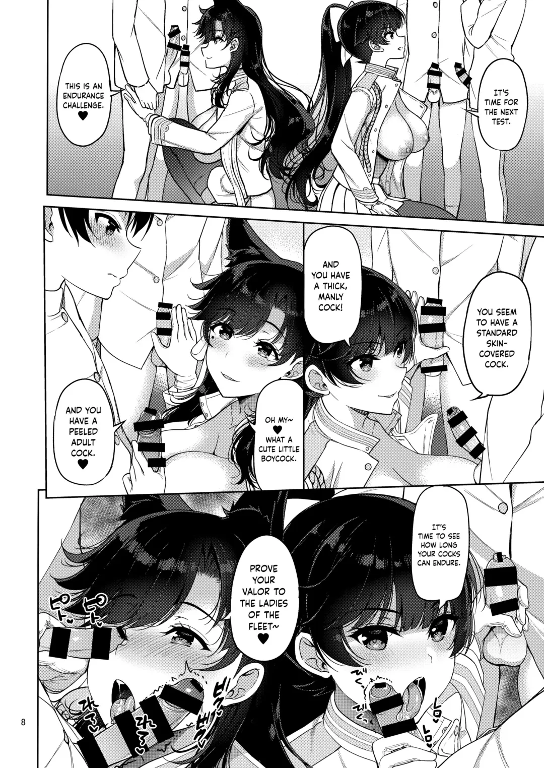 [Asahina Hikage] Atago-san to Takao-san | Atago and Takao Fhentai - Page 7