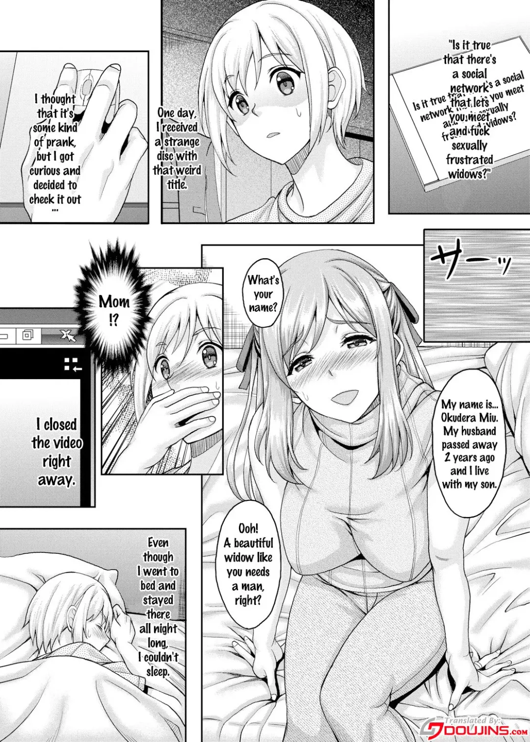 [Kusui Aruta] Ureta Karada o Moteamashita Miboujin to Sokuhame Dekiru SNS ga Arutte Hontou desu ka? Fhentai - Page 2