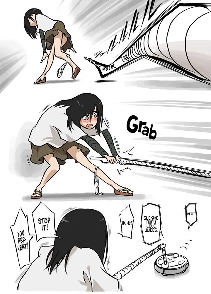 [Alpaca Club] Soujiki ni Okasareta | Molested by a Vacuum Cleaner Fhentai - Page 8