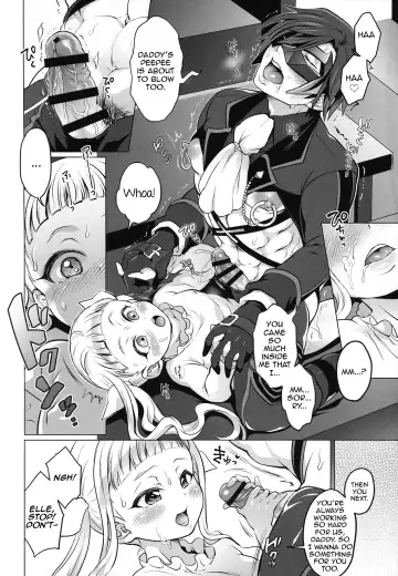 [Tokimachi Eisei] Papa ni AmaElle Futanari Manamusume | Daddy's Spoiled, BELLEoved Little (Futanari) Girl Fhentai - Page 19