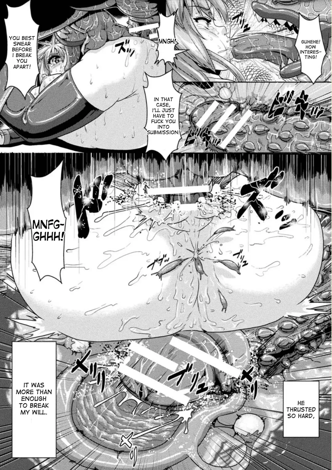 [Risei] Ochita Majo ~Namekuji o Umu Tame no Hanshoku Ana~ | Fallen Witch ~The Reproduction Hole Used For Breeding Slugs~ Fhentai - Page 19
