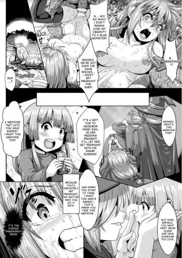 [Risei] Ochita Majo ~Namekuji o Umu Tame no Hanshoku Ana~ | Fallen Witch ~The Reproduction Hole Used For Breeding Slugs~ Fhentai - Page 12