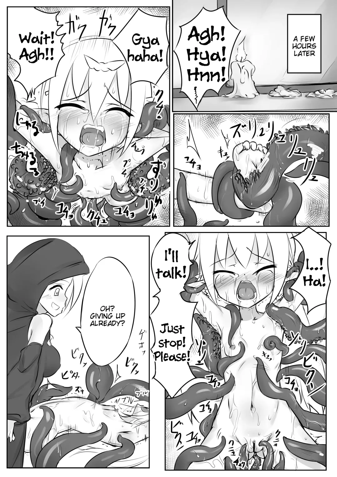 [Tonotani] Kusuguri Quest ~Shokushu hen~ | Tickle Quest ~Tentacle Edition~ Fhentai - Page 17