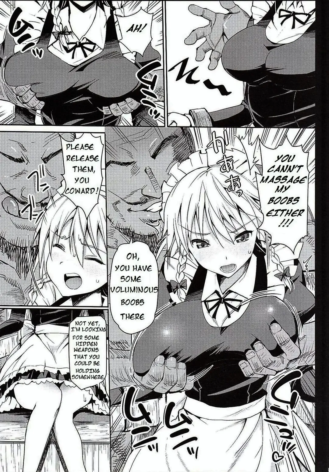 [Ma-kurou] Izayoi Sakuya o Rachi Kankin & Shuudan Boukou Fhentai - Page 7