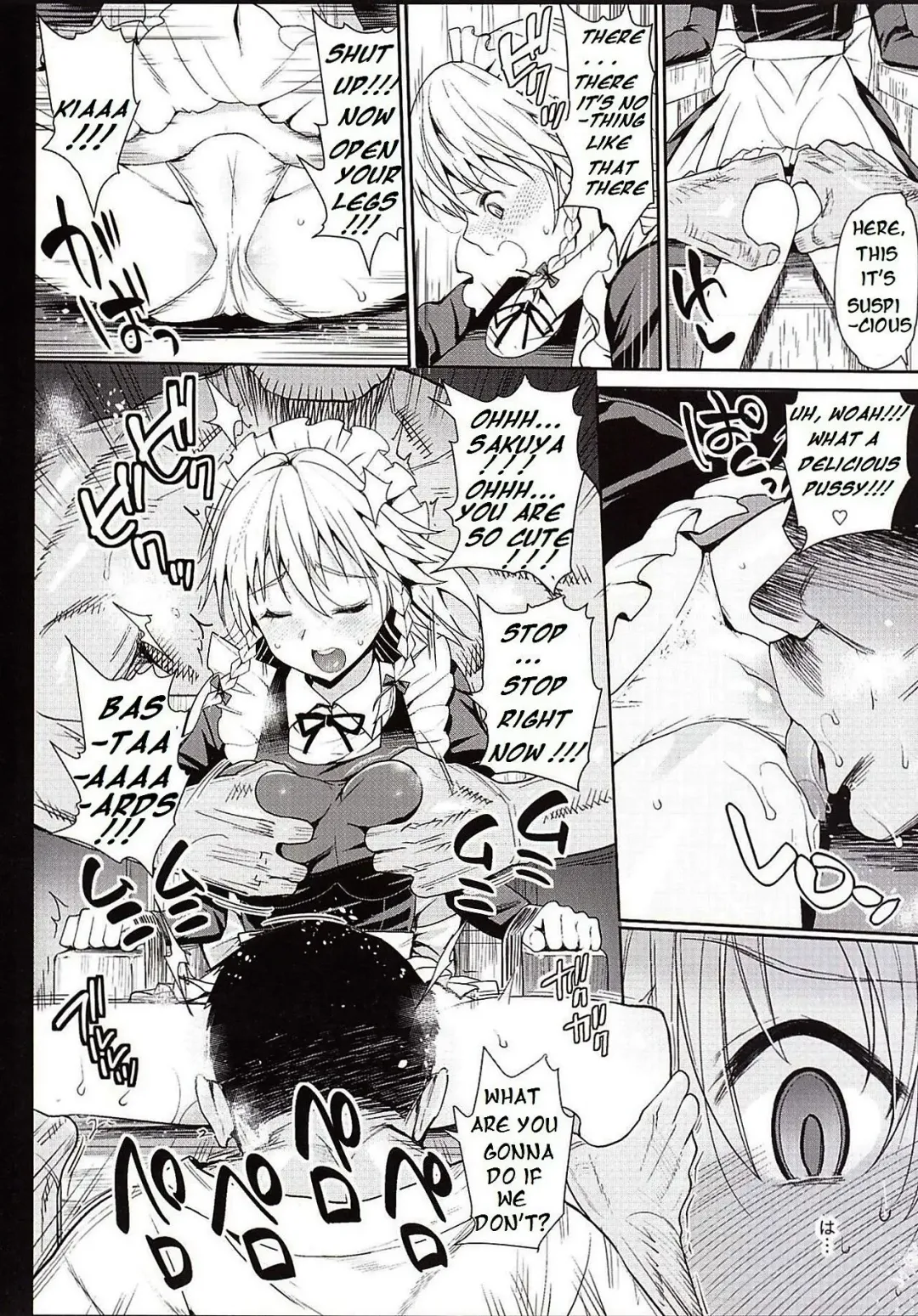 [Ma-kurou] Izayoi Sakuya o Rachi Kankin & Shuudan Boukou Fhentai - Page 8