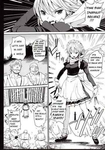 [Ma-kurou] Izayoi Sakuya o Rachi Kankin & Shuudan Boukou Fhentai - Page 4
