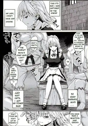 [Ma-kurou] Izayoi Sakuya o Rachi Kankin & Shuudan Boukou Fhentai - Page 6