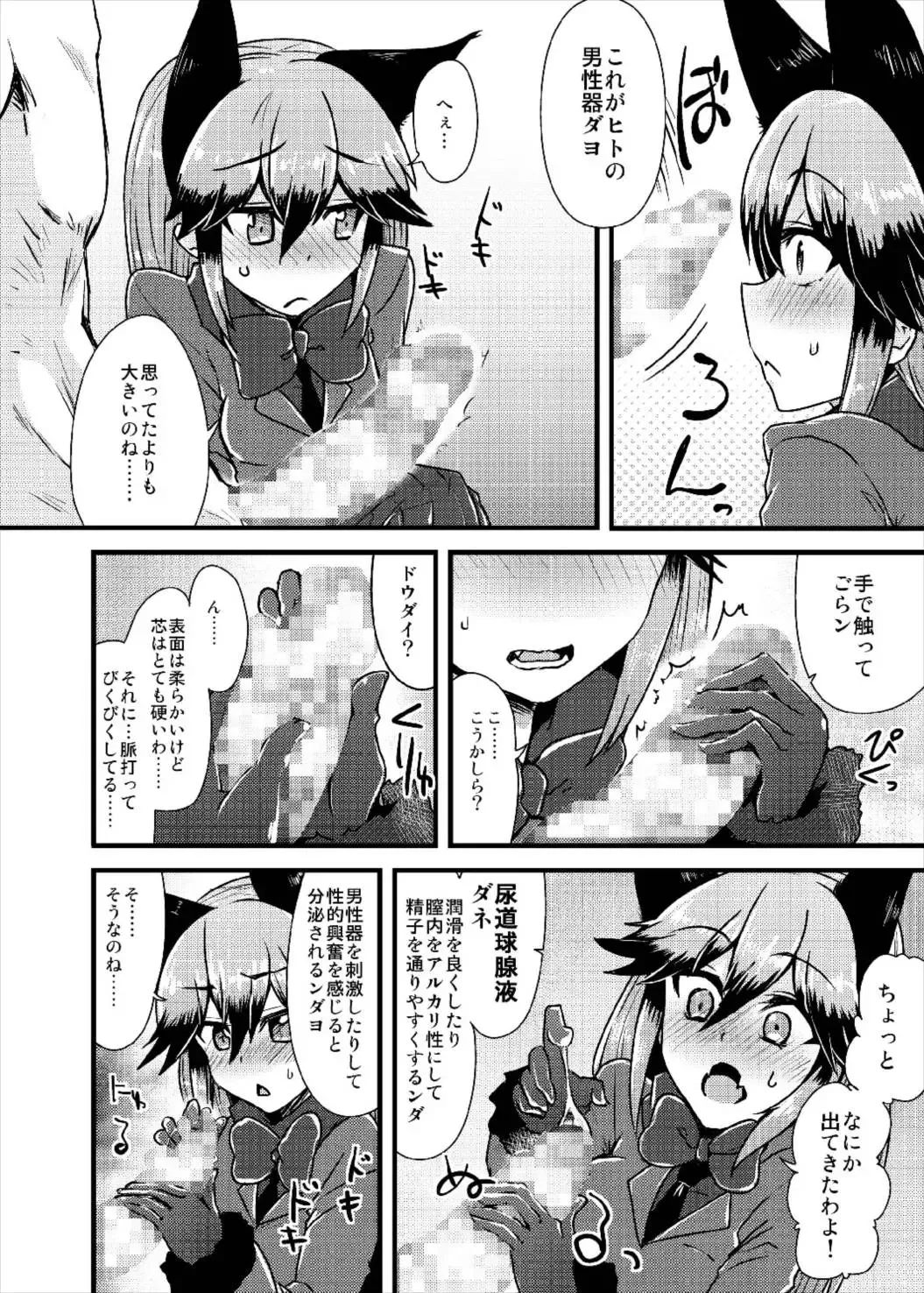 [Eitaisa] Gingitsune-chan ni Hito no Koubi o Oshietai Fhentai - Page 6
