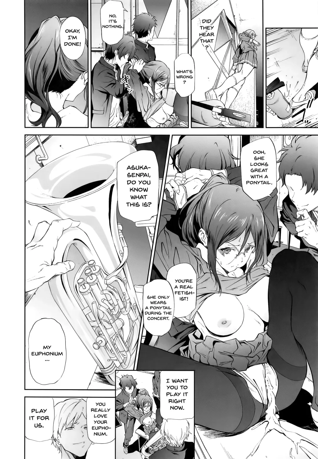 [Yoshiki] Asuka-senpai ni Hidoi Koto o Suru Hon | A Story Where You Do Something Cruel To Asuka-Senpai Fhentai - Page 13