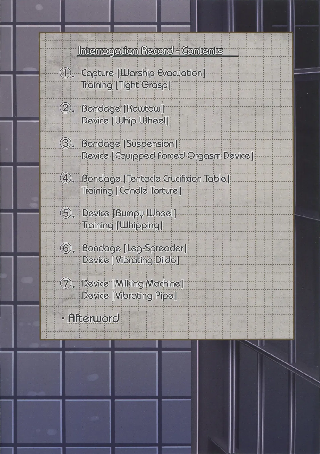 [Monikano] Juujunyoukan Suzuya Jinmon Chousho | Heavy Cruiser Suzuya Interrogation Fhentai - Page 2