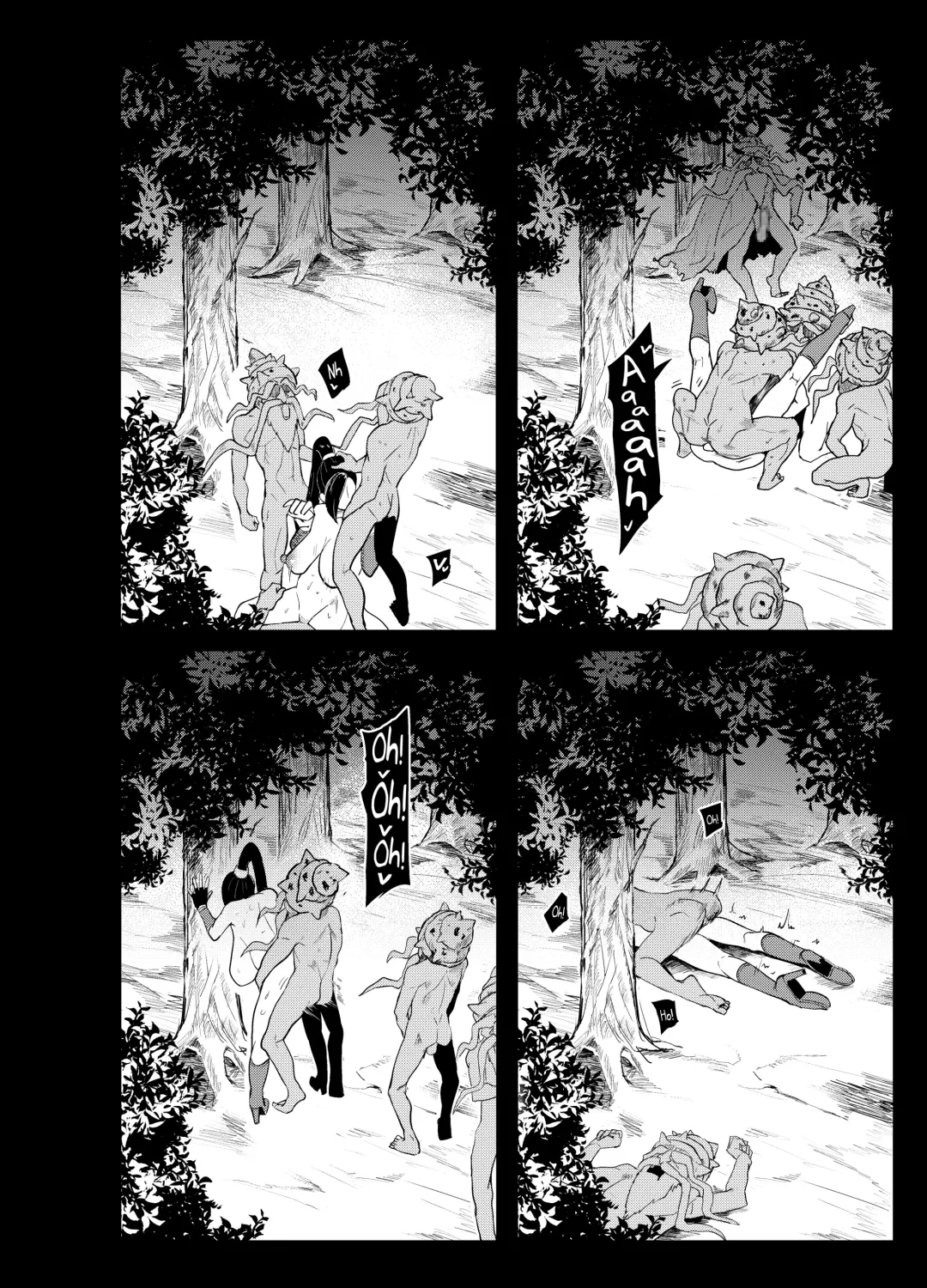 [Otochichi] Sennousareta Martina ga Kairaku o Wasurerarezu Monster Chinpo ni Dohamarisuru Hanashi Fhentai - Page 18