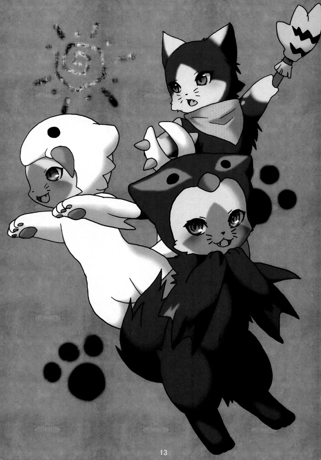 [Dagasi - Doro Doneru - Otama] Danna, Danna. Sonna ni Nomimasareru to Onaka ga Taputapu ni Nyacchimai Yasuze, Hehe/// Fhentai - Page 12