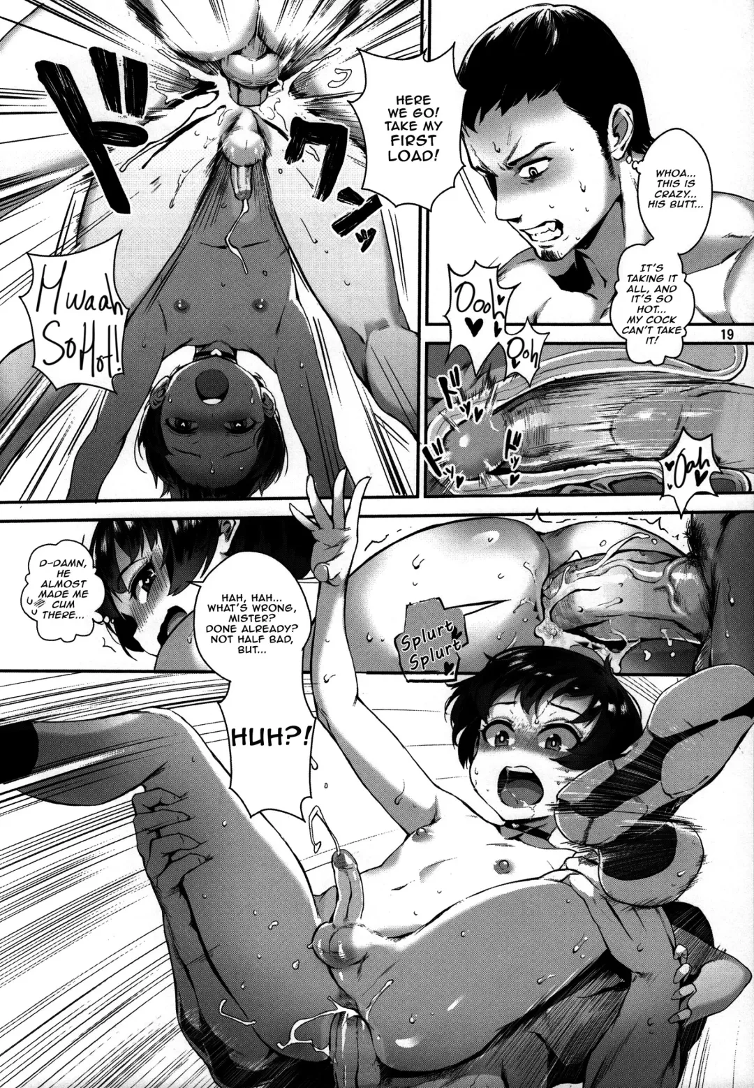 [Jairou] Inran Shounen "Nazo no Bitch Shota to Ossan no Monogatari" | Slut boy in the tale of a man and a mysterious sissy boy (decensored) Fhentai - Page 20