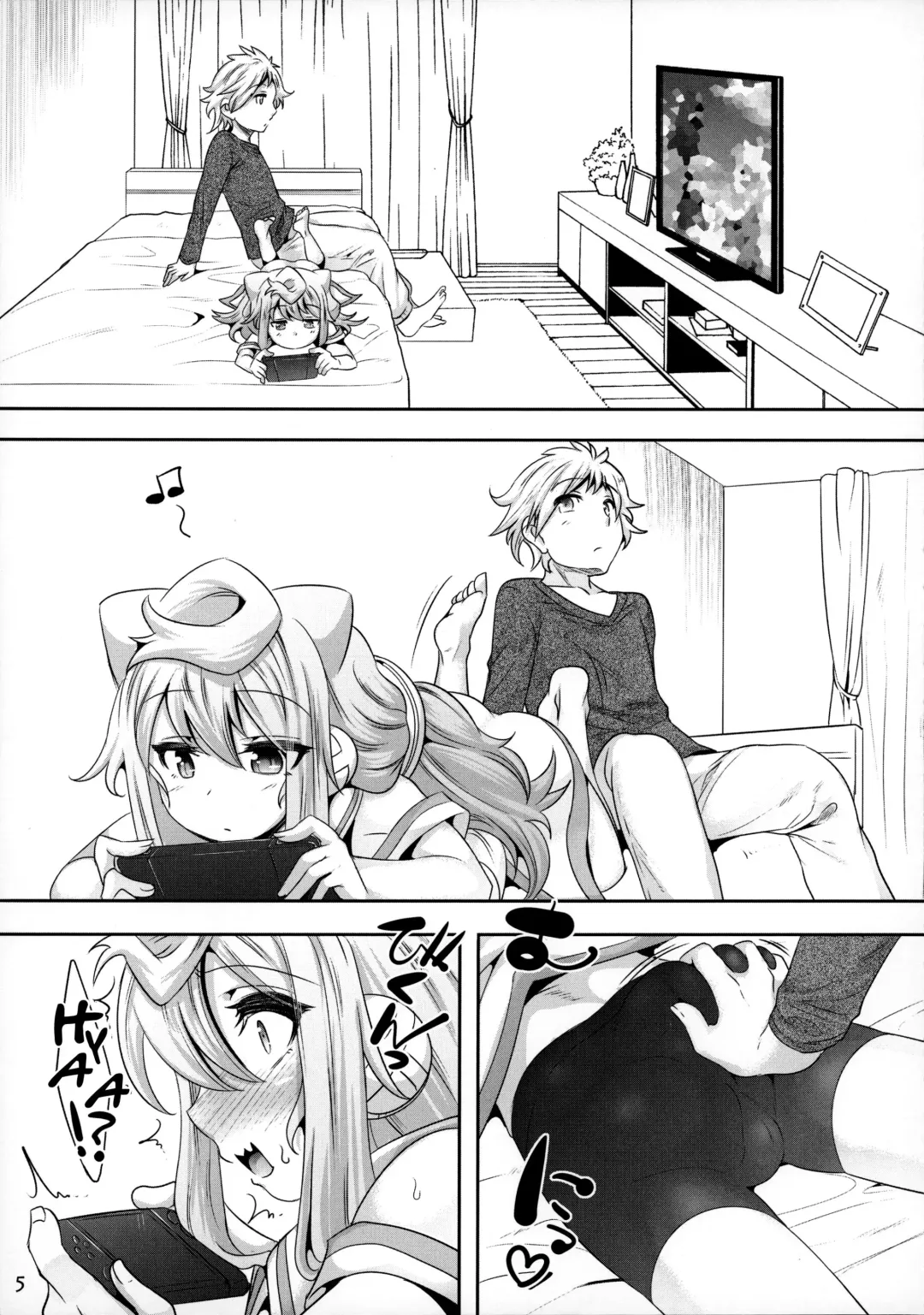 [Nanamatsu Kenji] 3-gou-chan to Pakopako Dousei Seikatsu Fhentai - Page 4