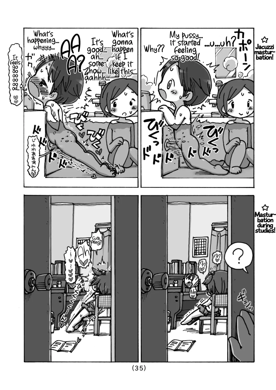 [Umekko] Onanie Kinshi Damon | No Masturbating Allowed! Fhentai - Page 36