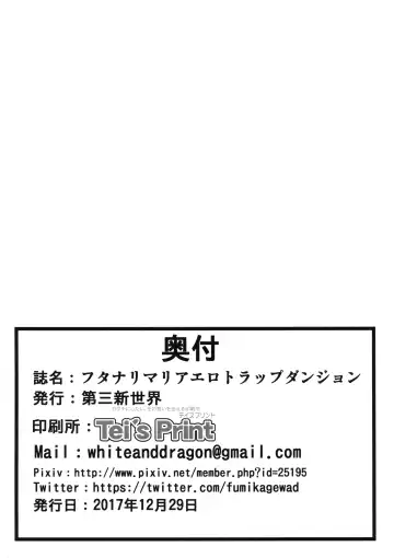 [Fumikage] Futanari Maria Ero Trap Dungeon Fhentai - Page 26