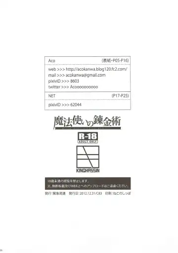 [Aco - Koayako - Net] Mahoutsukai no Renkinjutsu Fhentai - Page 25