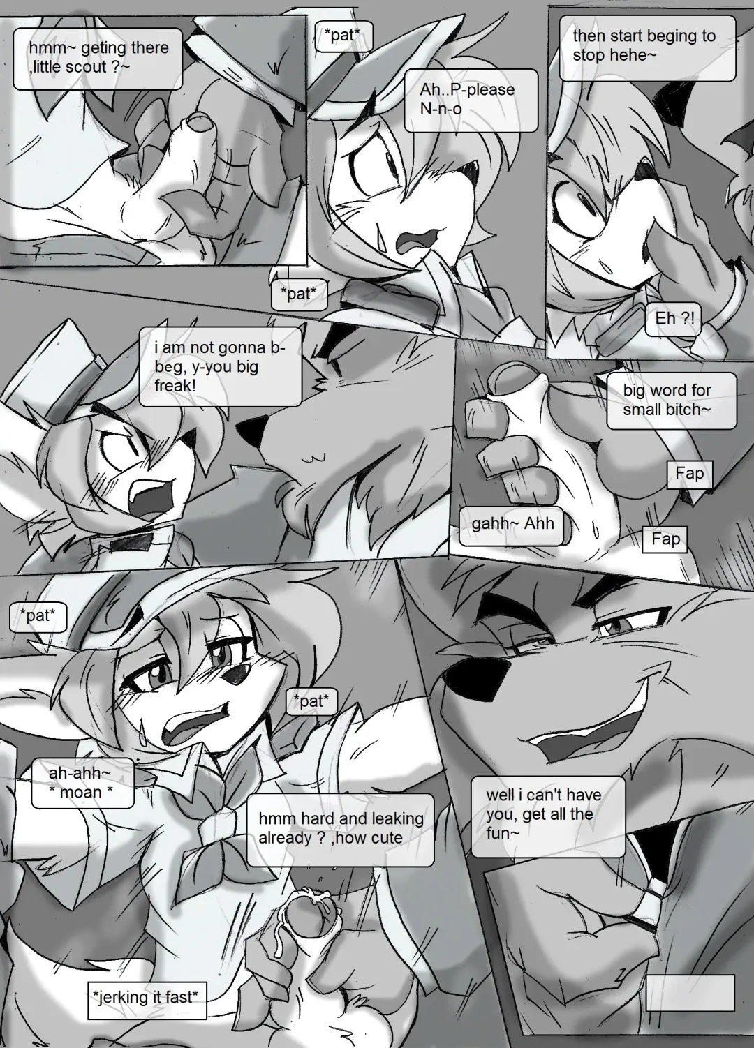 [Akatsukishiranui-fox] Cookie Selling - The Reward of a Scout Fhentai - Page 9