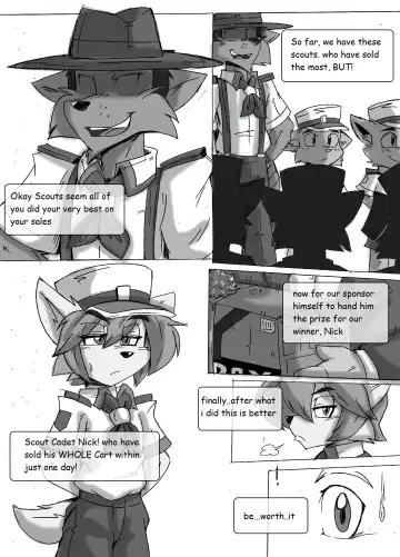 [Akatsukishiranui-fox] Cookie Selling - The Reward of a Scout Fhentai - Page 18