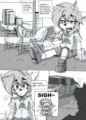 [Akatsukishiranui-fox] Cookie Selling - The Reward of a Scout Fhentai - Page 4