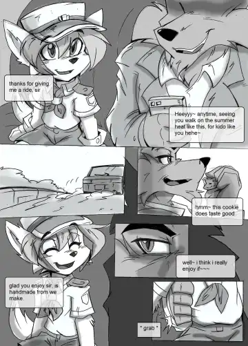 [Akatsukishiranui-fox] Cookie Selling - The Reward of a Scout Fhentai - Page 7