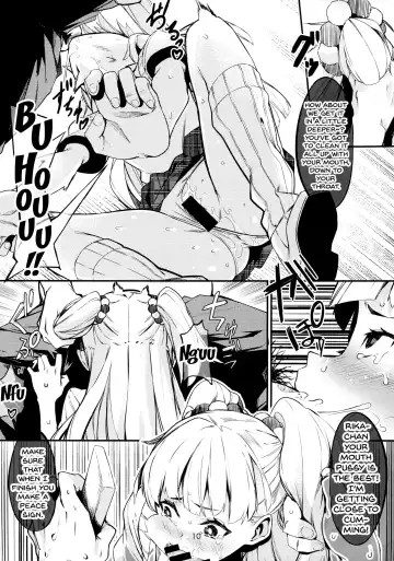 [Furisuku] Jougasaki Rika ga Oyaji ni Saimin Choukyou sareru Boutoubanashi | The Story of how Jougasaki Rika Was Hypnotized And Trained By An Older Man Fhentai - Page 9