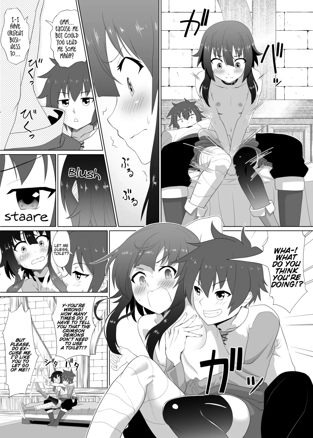 [Mizuhati Saru] Kono Kawairashii Hinnyu ni Kyuusai o! | Help to this Lovely Flat Chest! Fhentai - Page 8