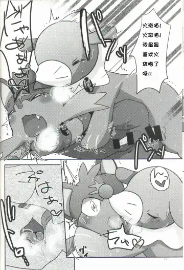[Shiro] Ashi Nyabi Panic!! | 球球海狮与火斑喵的危机 Fhentai - Page 13
