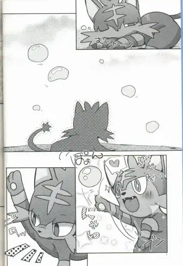 [Shiro] Ashi Nyabi Panic!! | 球球海狮与火斑喵的危机 Fhentai - Page 3