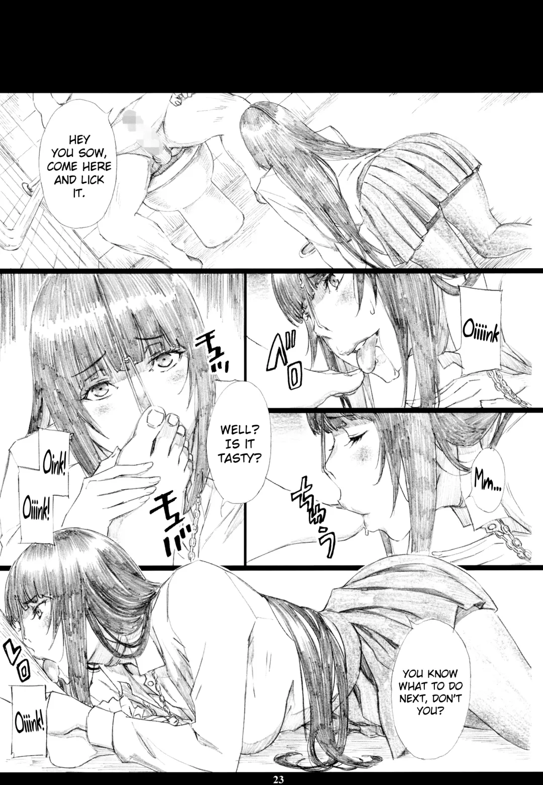 [Amano Ameno] Jabami Yumeko Hentai Koushuu Benjo Tantsubo Nikubenki Onna Fhentai - Page 22