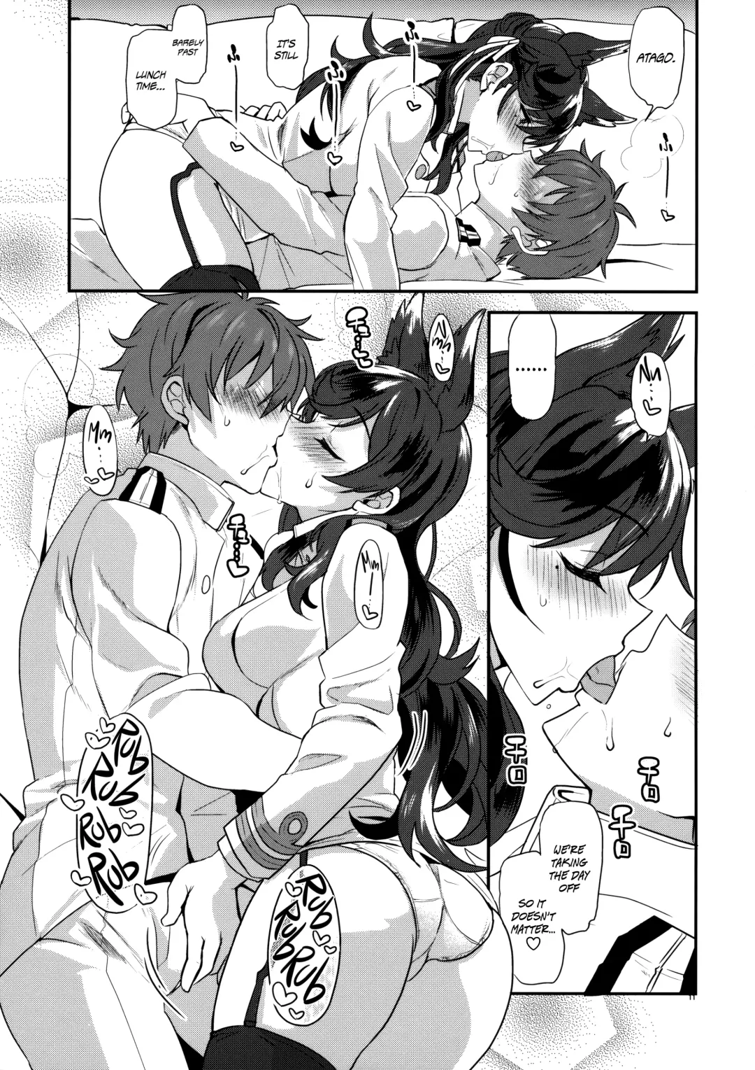 [Kyougoku Shin] Atago Sugar Sweet Fhentai - Page 10