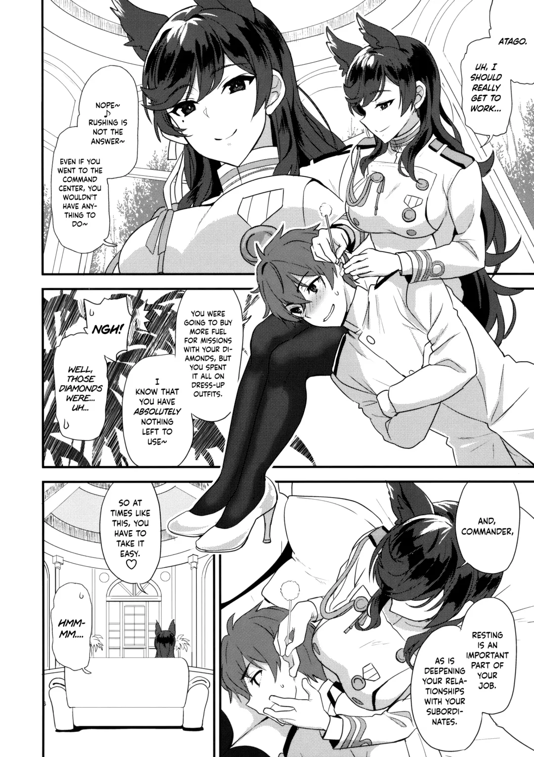 [Kyougoku Shin] Atago Sugar Sweet Fhentai - Page 5