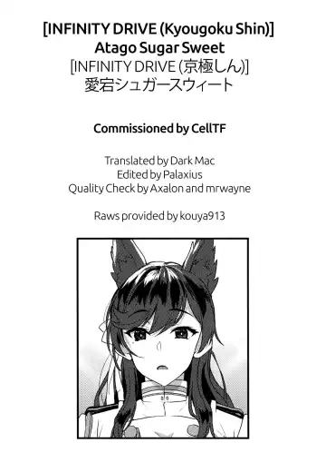 [Kyougoku Shin] Atago Sugar Sweet Fhentai - Page 31