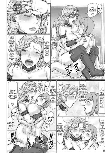 [Swa] Mama wa Russian Half no Akuyaku Wrestler - Icha Love Kyuuai Hen | My Mom is a Half-Russian Heel Wrestler - The Sexy Love-Dovey Courting Edition Fhentai - Page 21