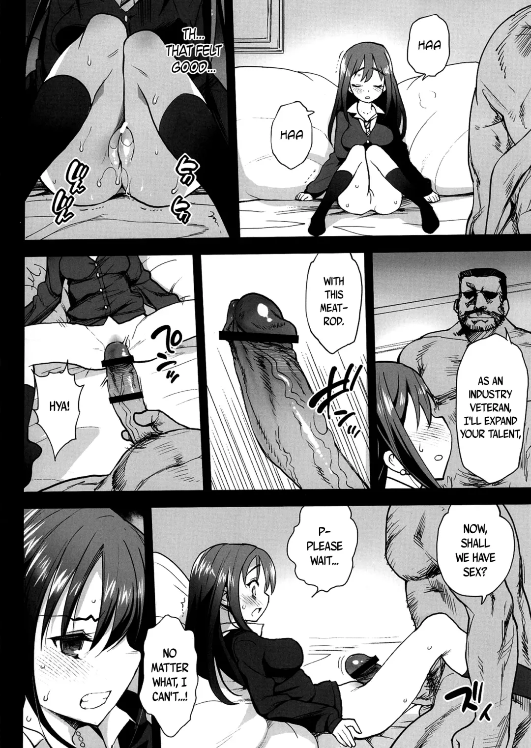 [Ma-kurou] Shibuya Rin, Ochiru ~Ossan ga Shibuya Rin to Enkou Sex~ | Shibuya Rin Falls ~An Old Guy Has Paid Sex With Shibuya Rin~ Fhentai - Page 9