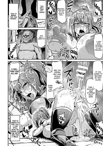 [Ahemaru] Onna Senshi to Goblin | Female Warrior and Goblin Fhentai - Page 12