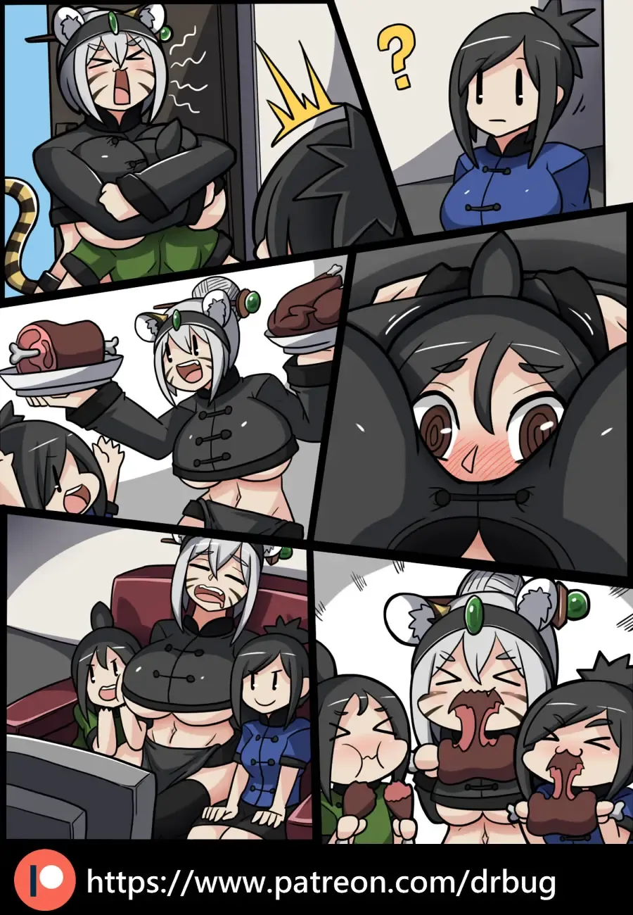 [Dr.bug] Aunt Tigress Fhentai - Page 5