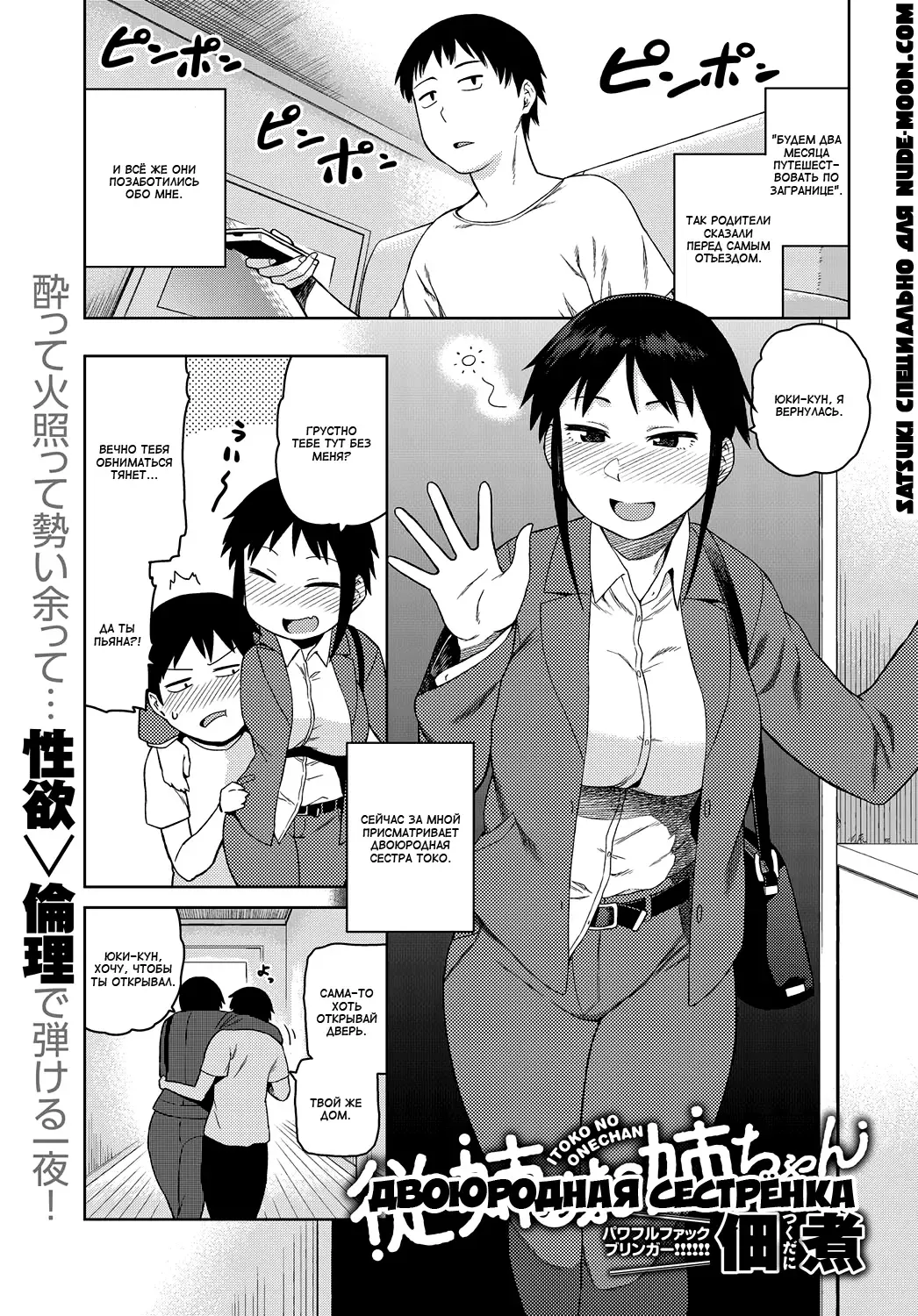 [Tsukudani] Itoko no Onee-chan | Двоюродная сестренка Fhentai - Page 1