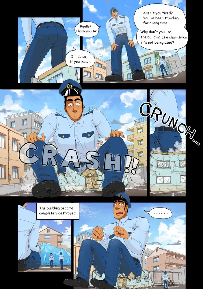 Giant Policeman - Free version Fhentai - Page 4