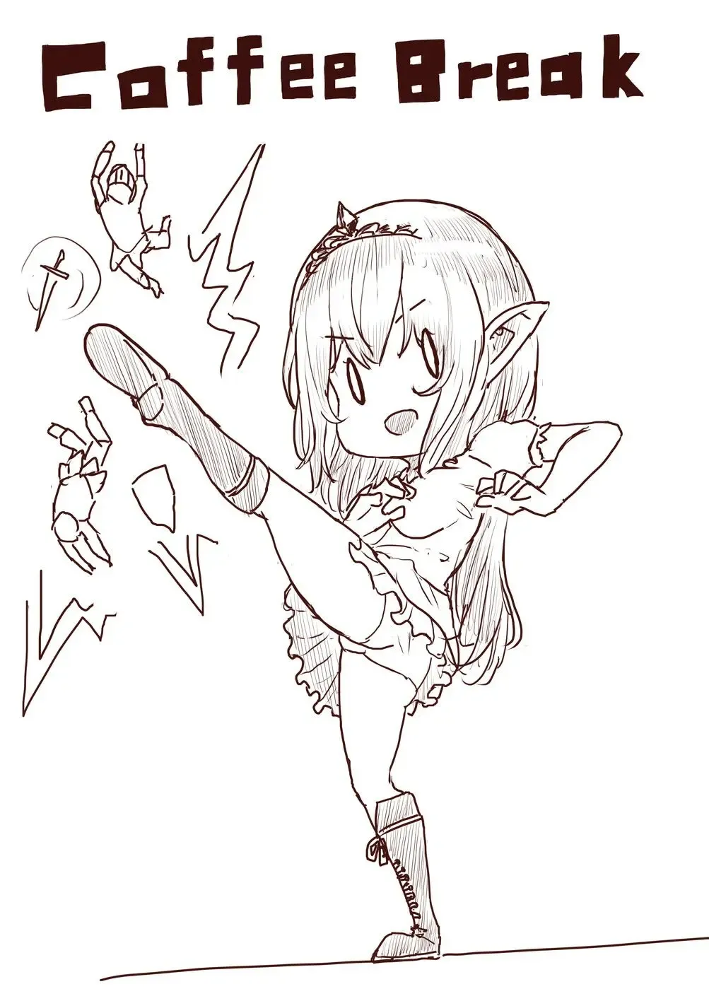 [Uru] Elf Princess Strikes Back Fhentai - Page 107