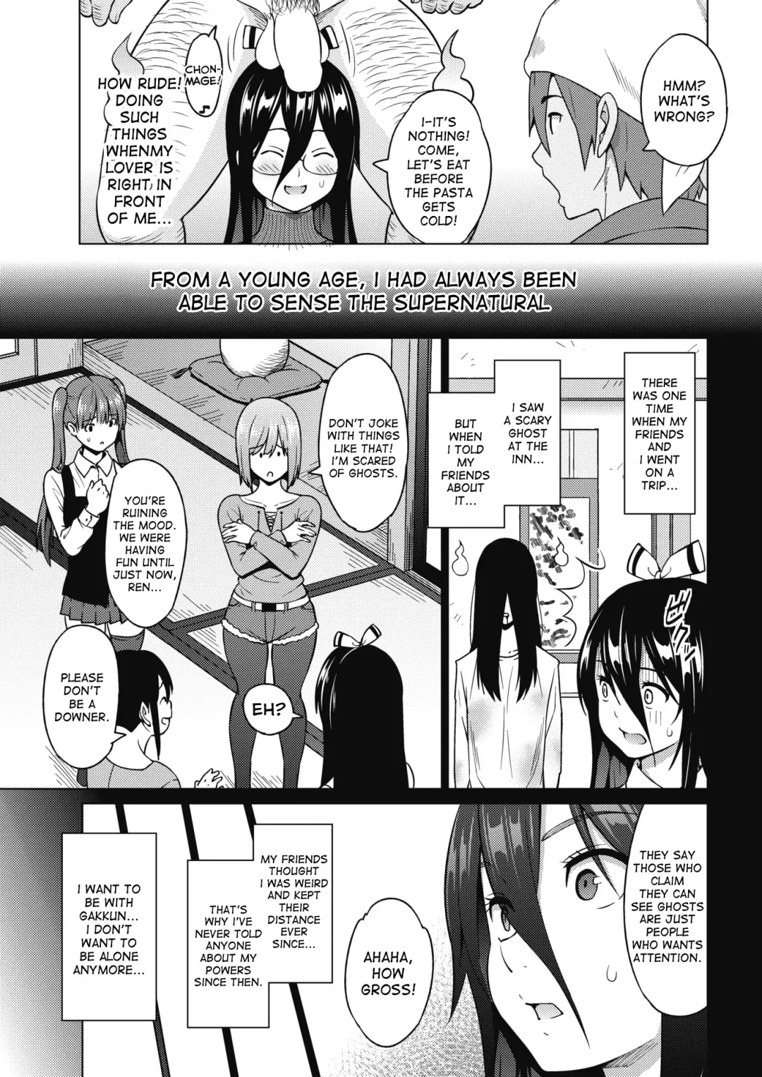 [Sanagi Torajirou] Tsukaretemo Koi ga Shitai! | Even If I'm Haunted by a Ghost, I still want to Fall in Love! Fhentai - Page 3