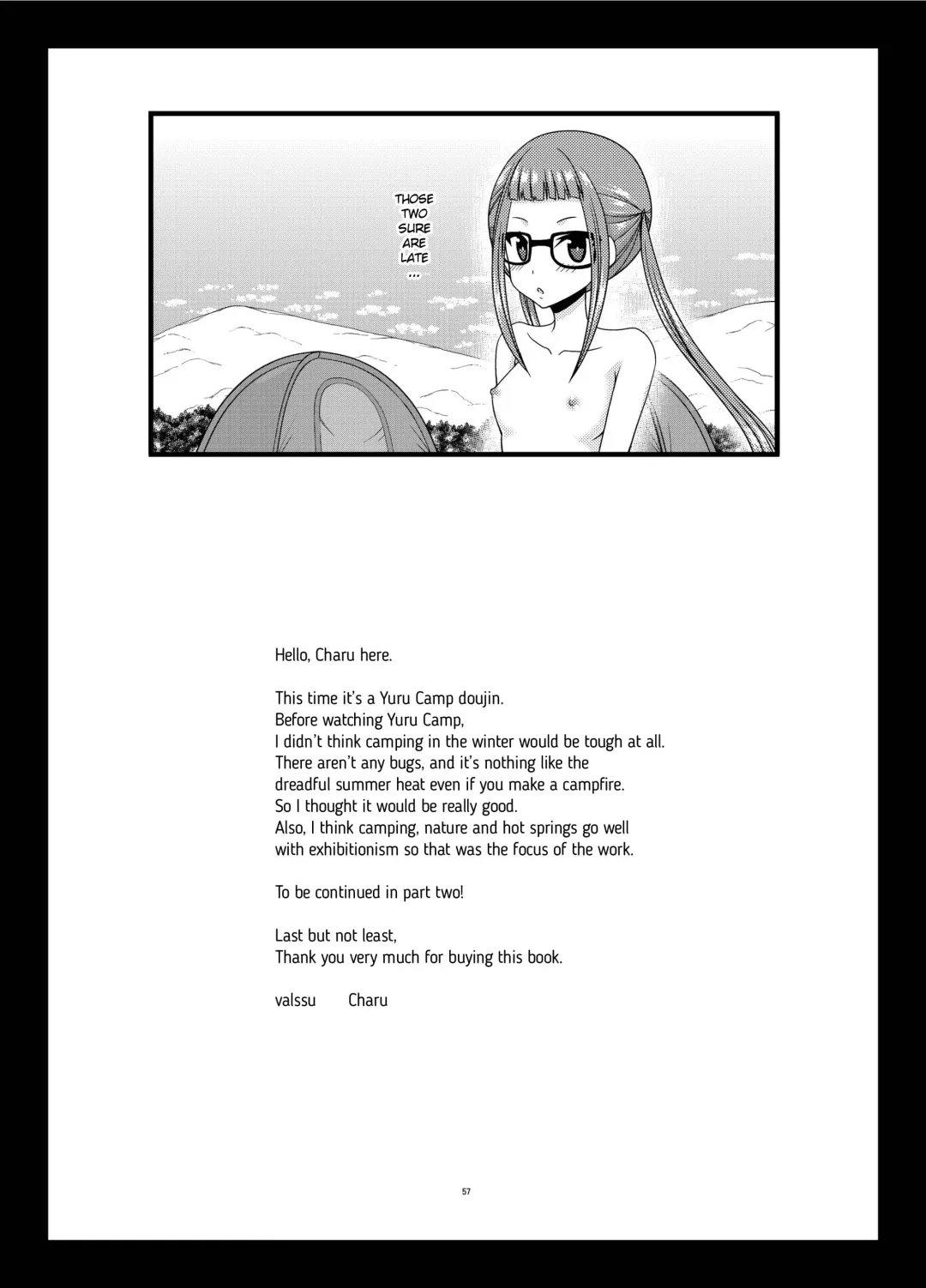 [Charu] Yagai Roshutsu Katsudou Circle Jou Fhentai - Page 56