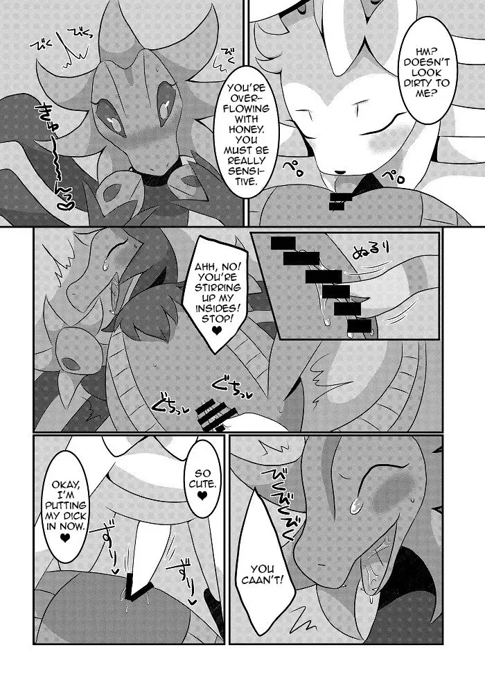 [Kiriya] Yarichinphia no Aku Type Viking! | Sex-Crazed Sylveon's Dark-Type Sex Buffet! Fhentai - Page 21